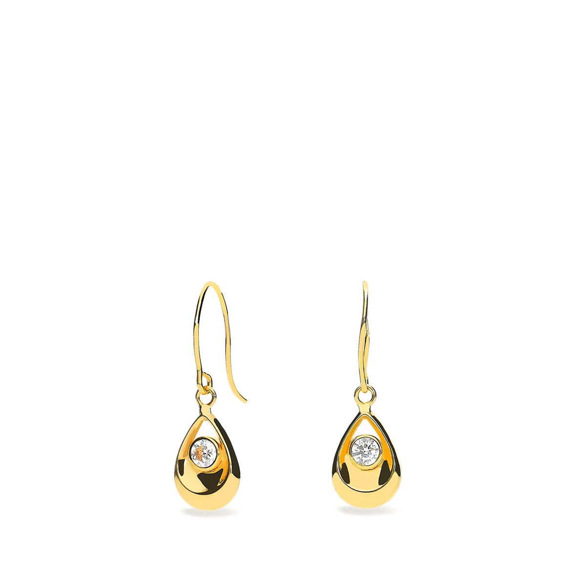 18k gold earrings