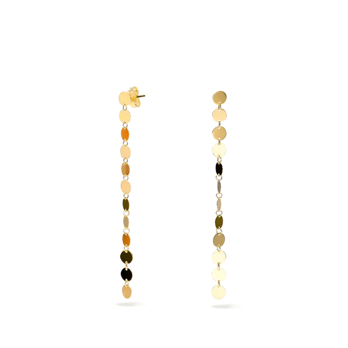 18k gold earrings