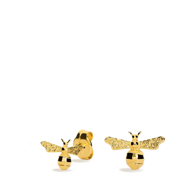 18k gold earrings