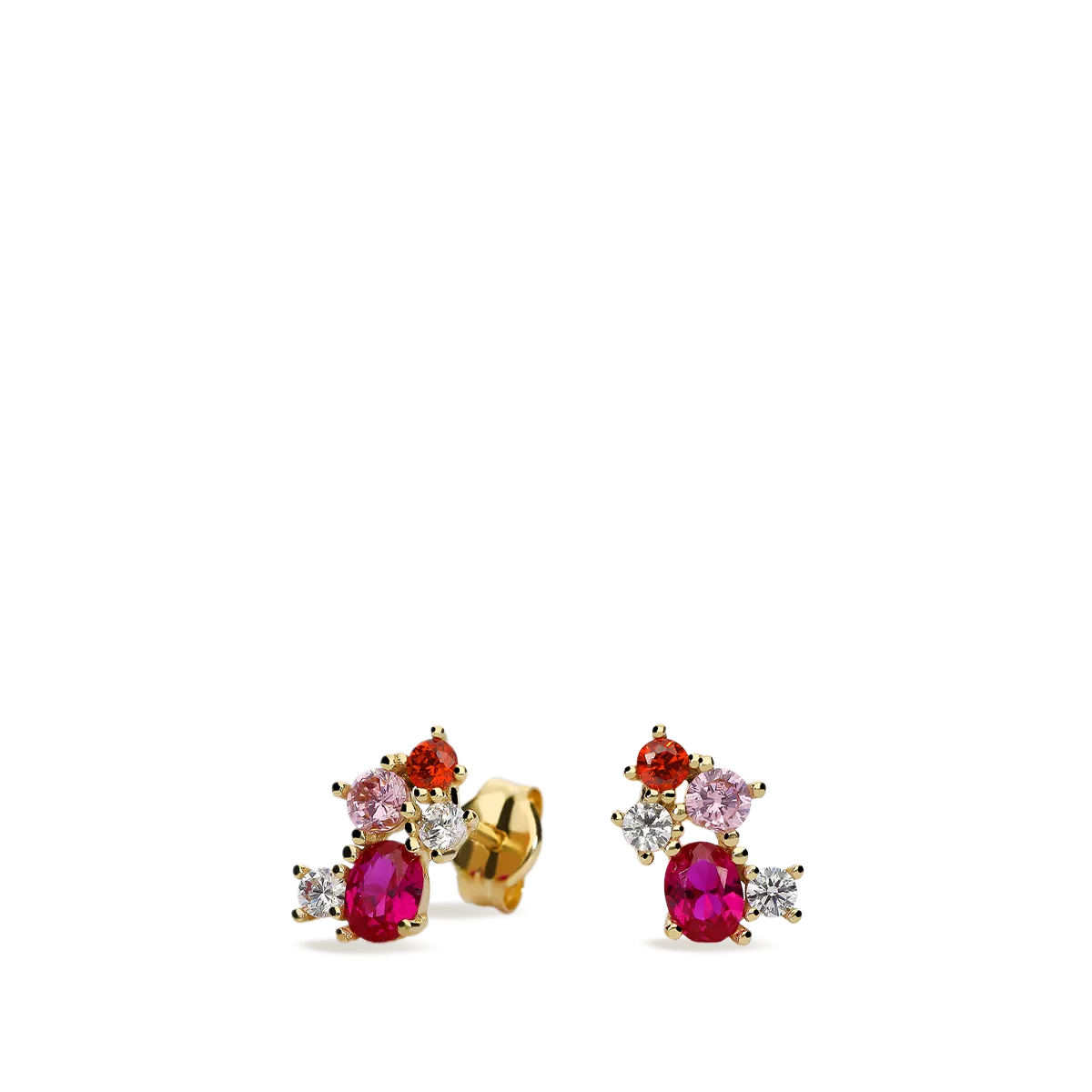 18k gold earrings