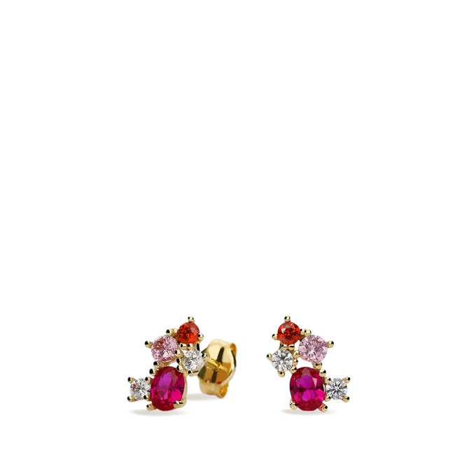 18k gold earrings