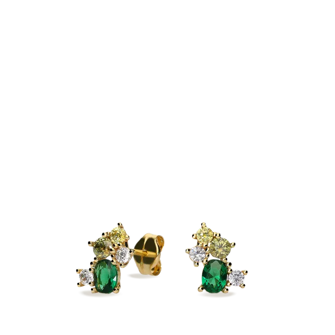 18k gold earrings