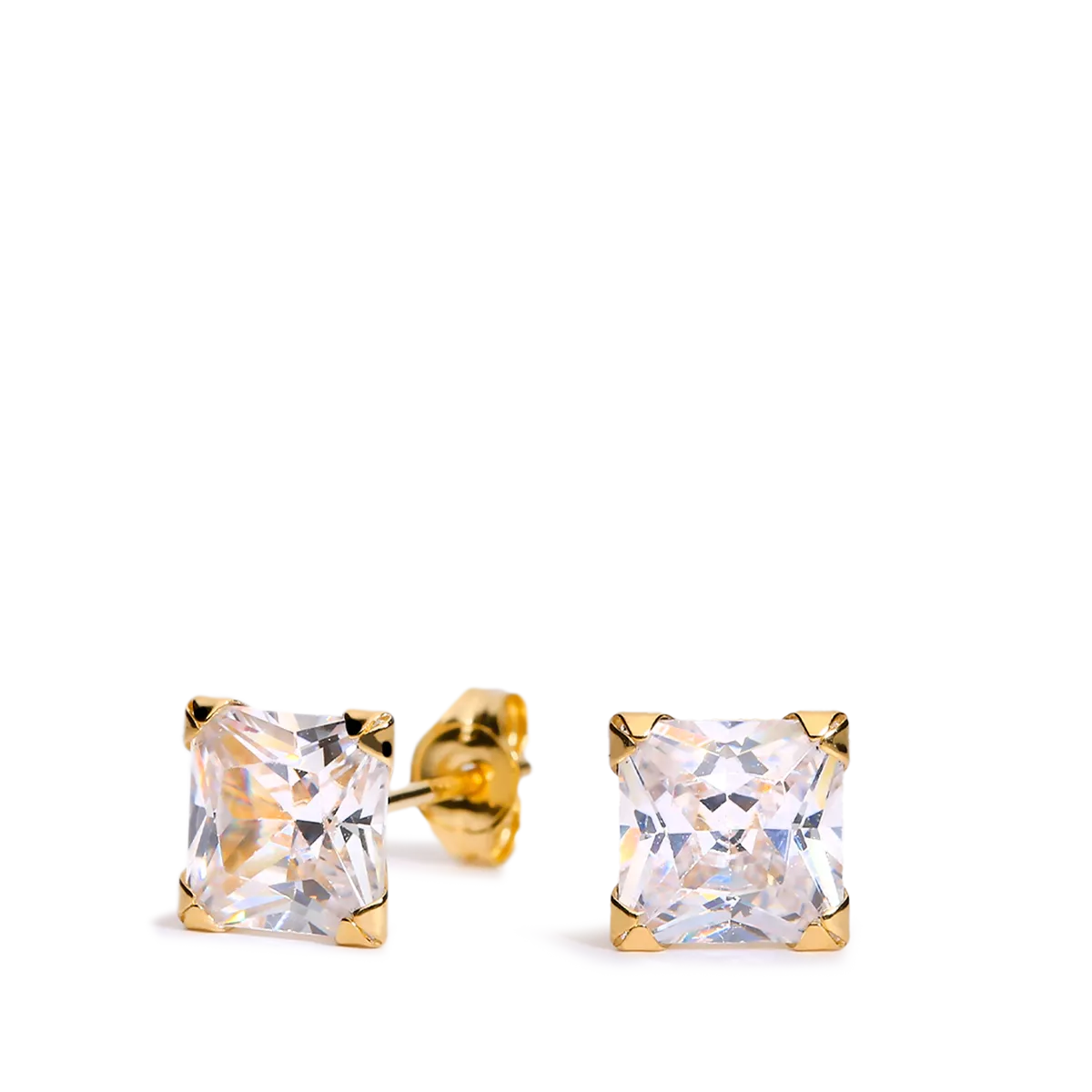 18k gold earrings