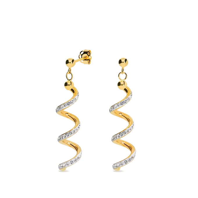 18k gold earrings