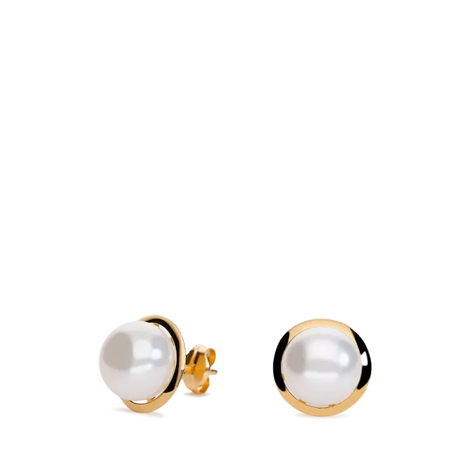 18k gold earrings