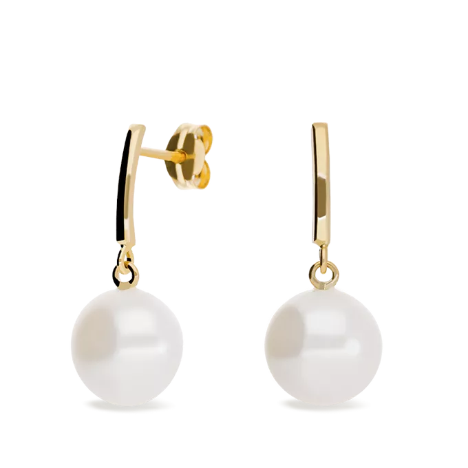 18k gold earrings