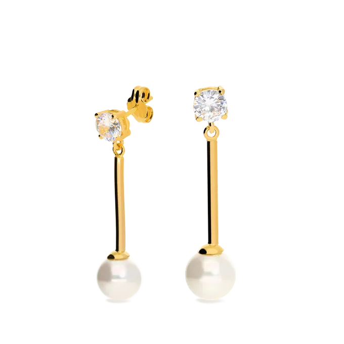 18k gold earrings