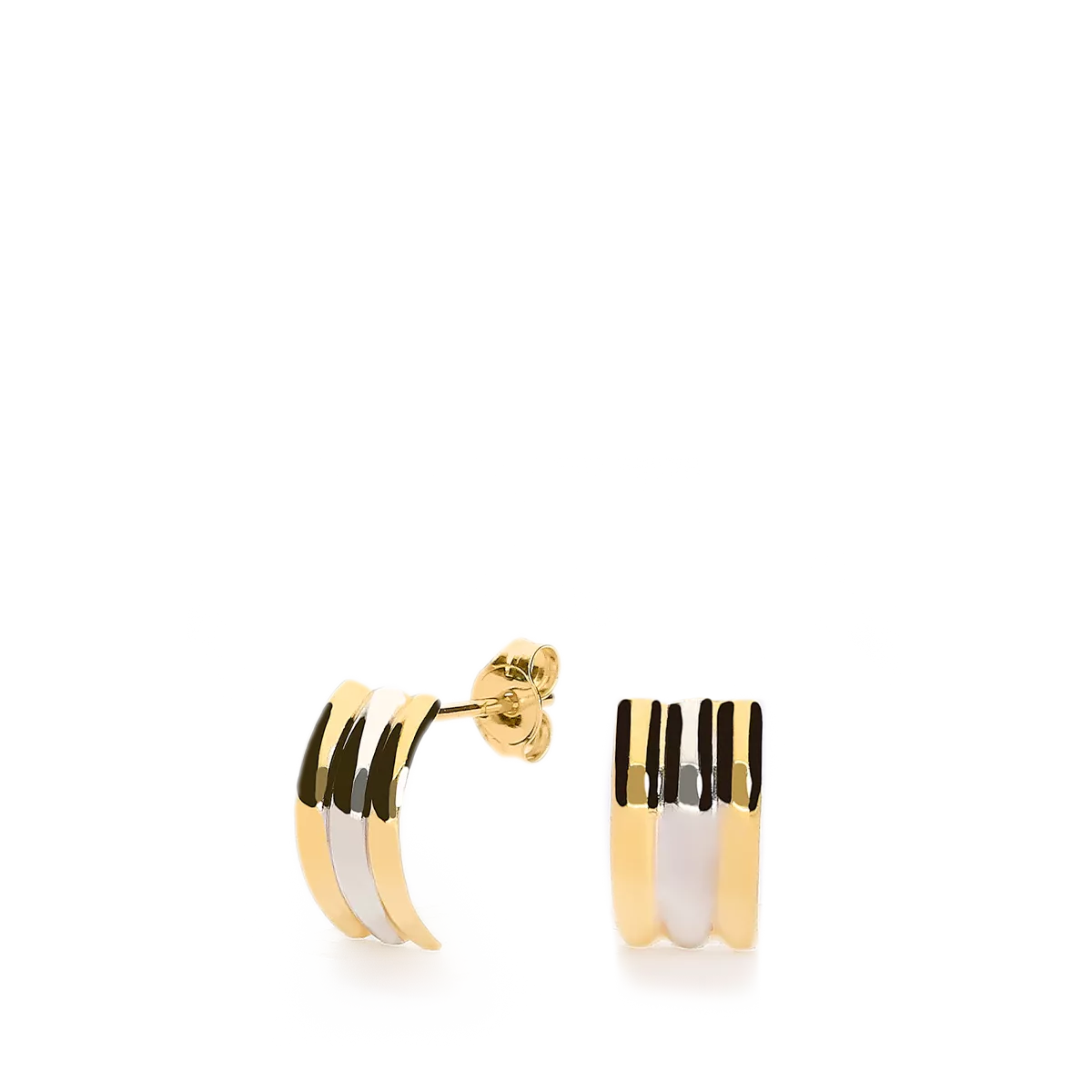 18k gold earrings