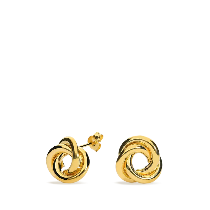 18k gold earrings