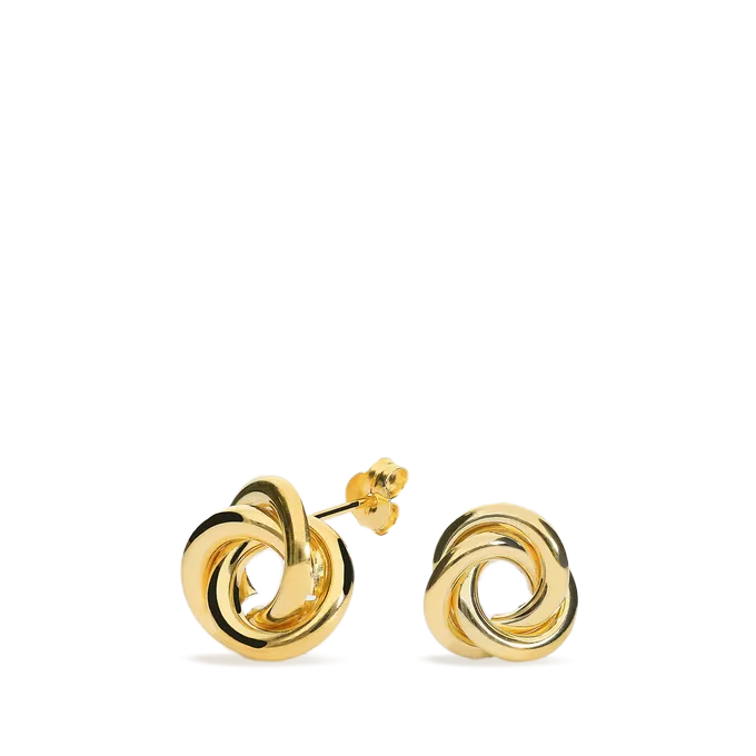 18k gold earrings