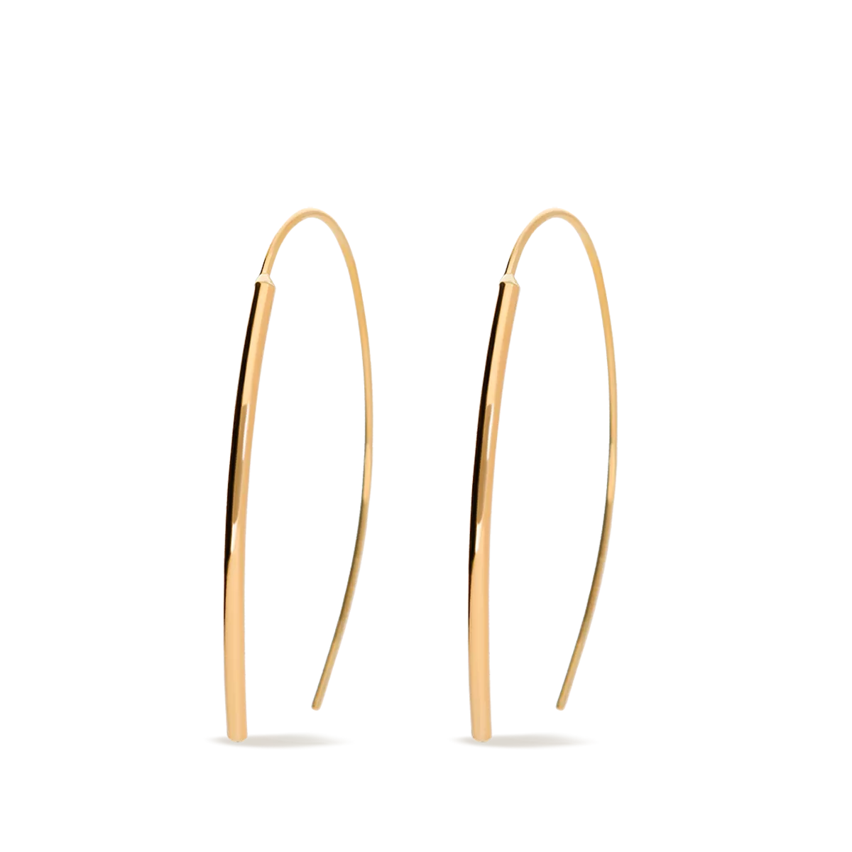 18k gold earrings