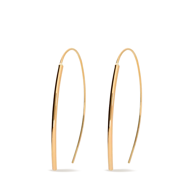 18k gold earrings