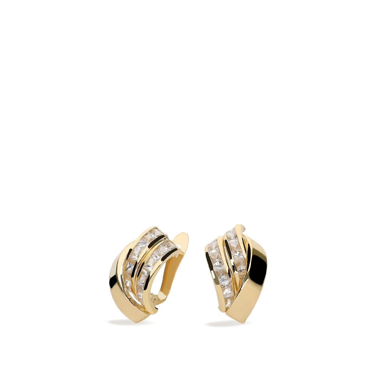 18k gold earrings