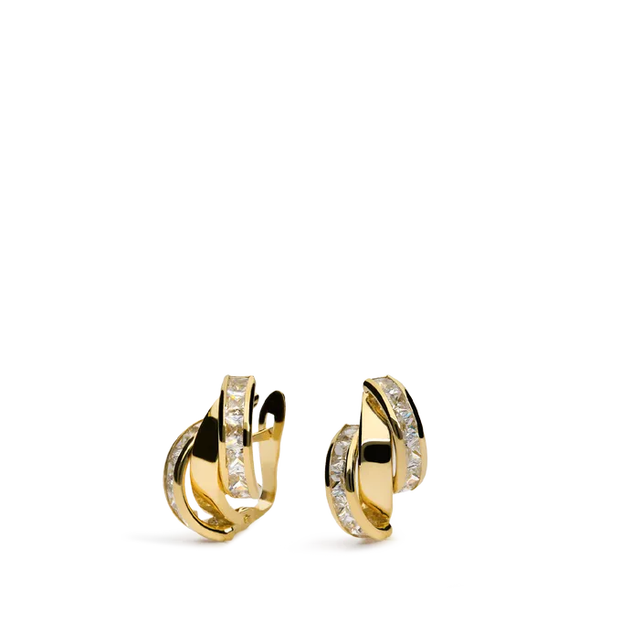 18k gold earrings