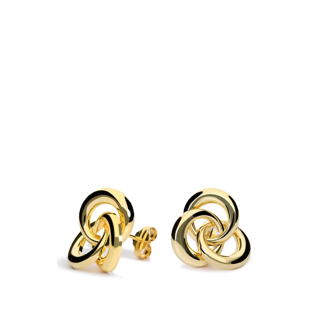 18k gold earrings