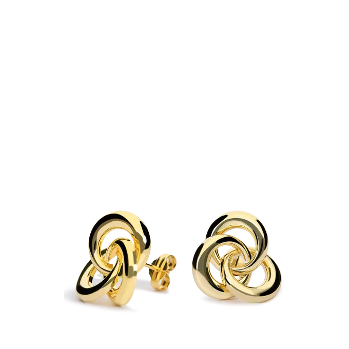 18k gold earrings