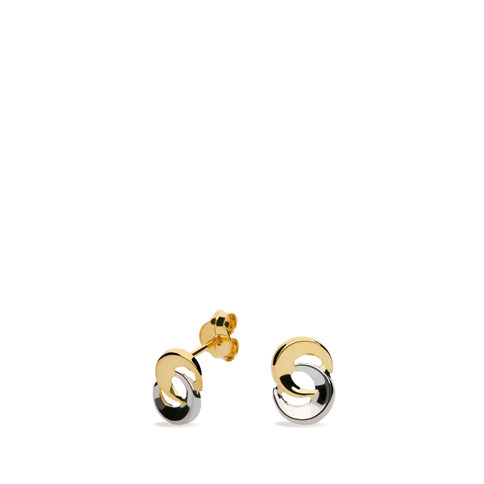 18k gold earrings