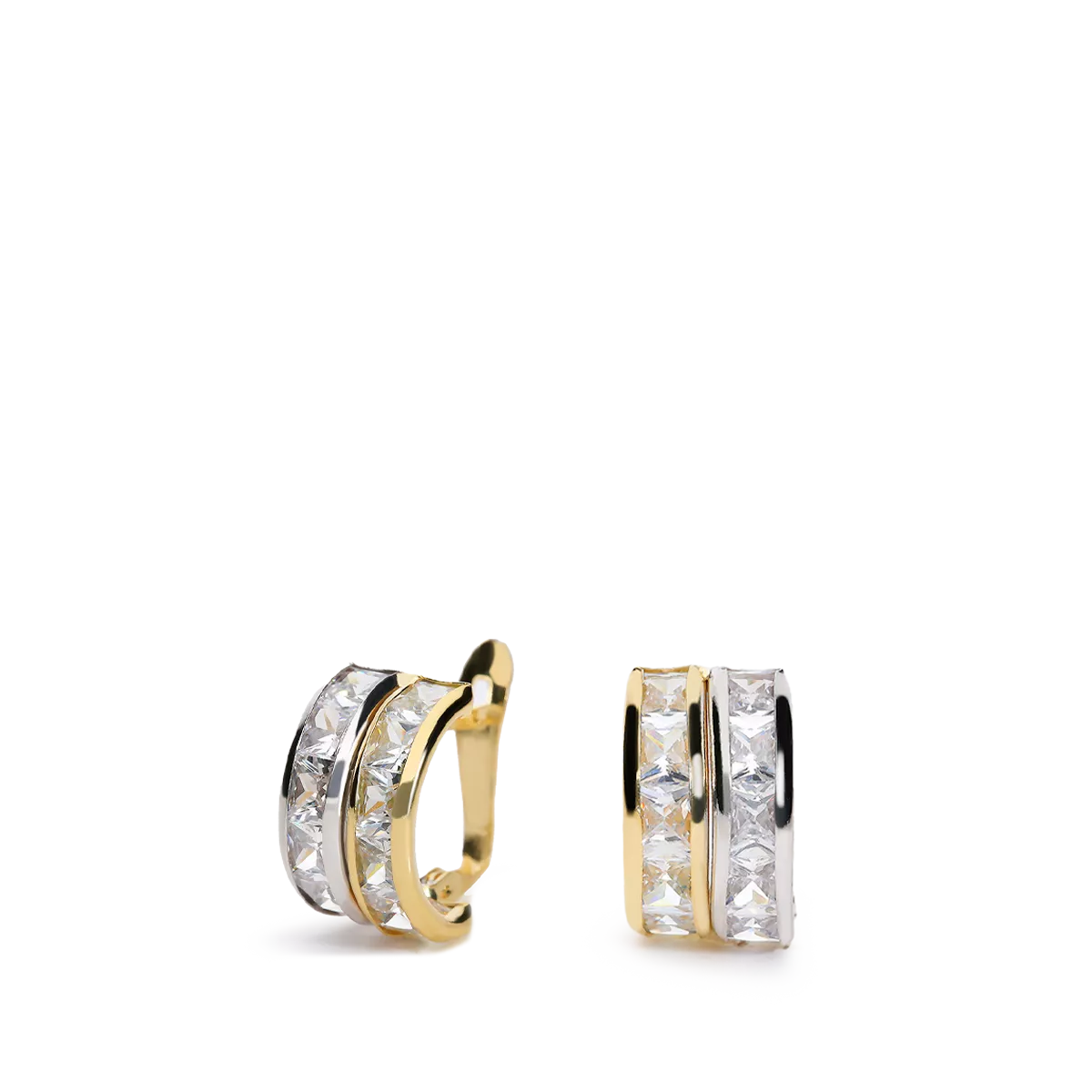 18k gold earrings