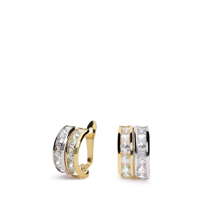 18k gold earrings