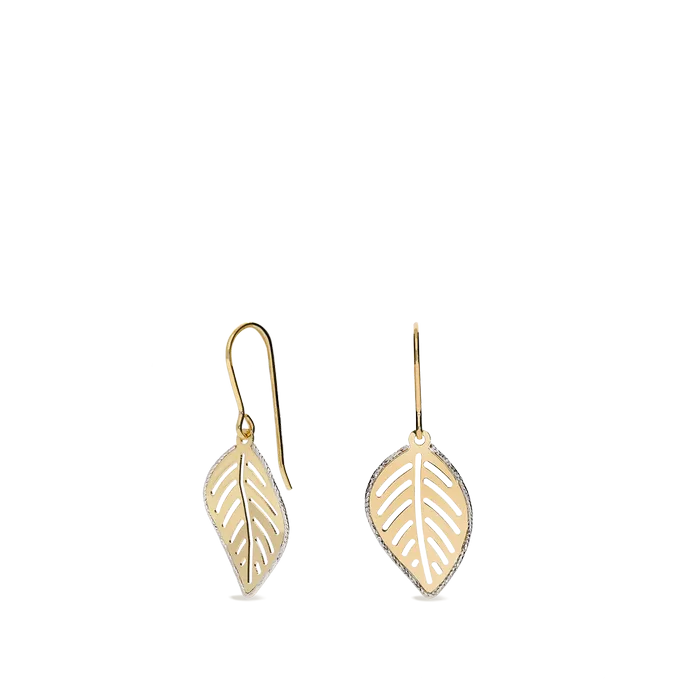 18k gold earrings