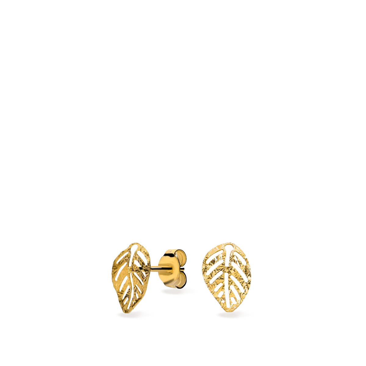 18k gold earrings