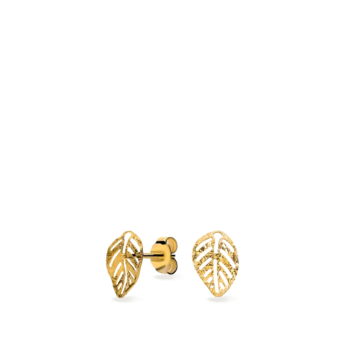 18k gold earrings