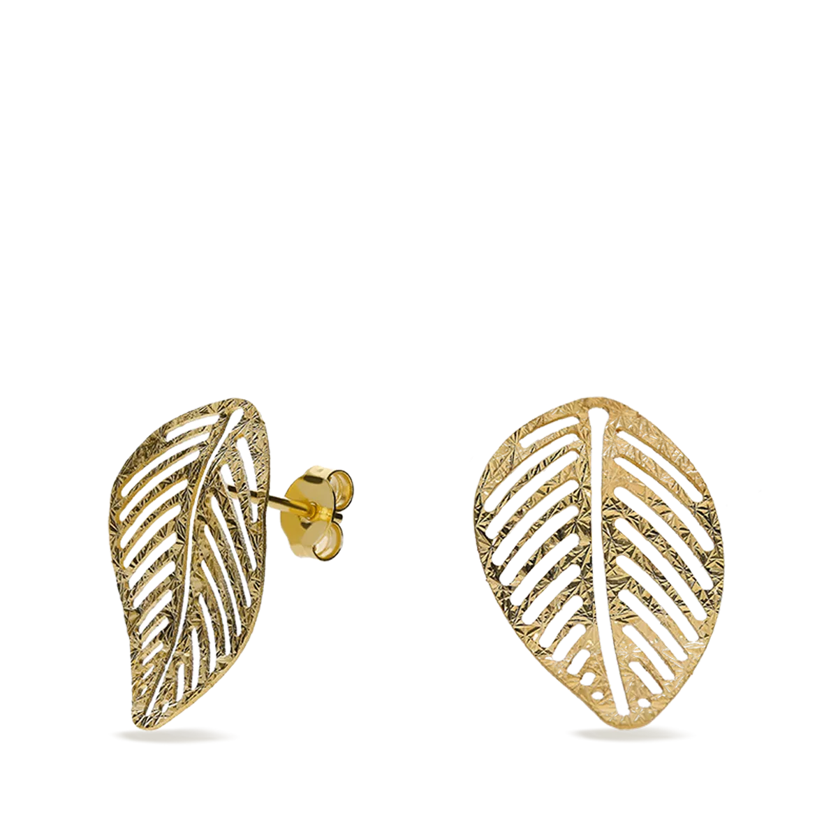 18k gold earrings