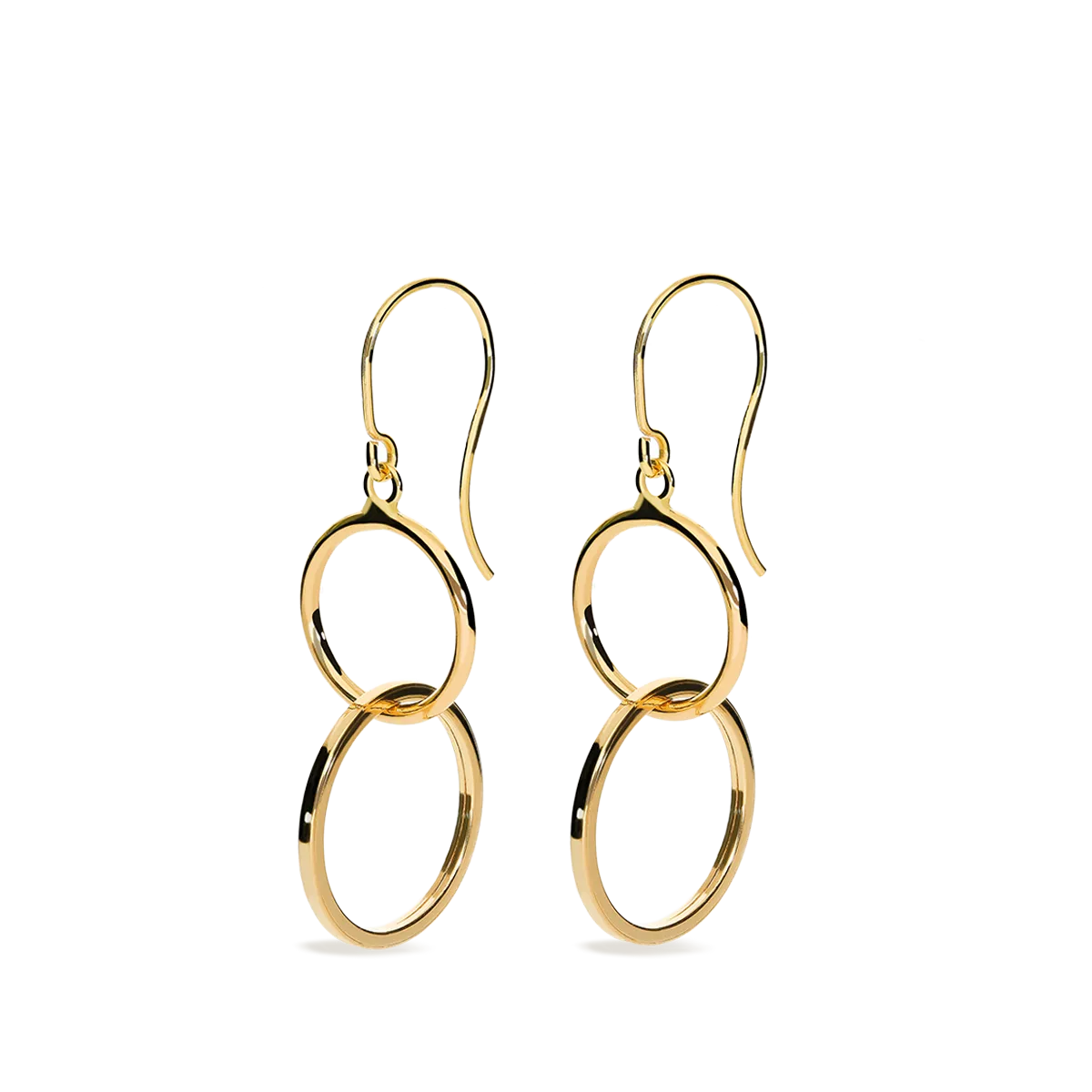 18k gold earrings