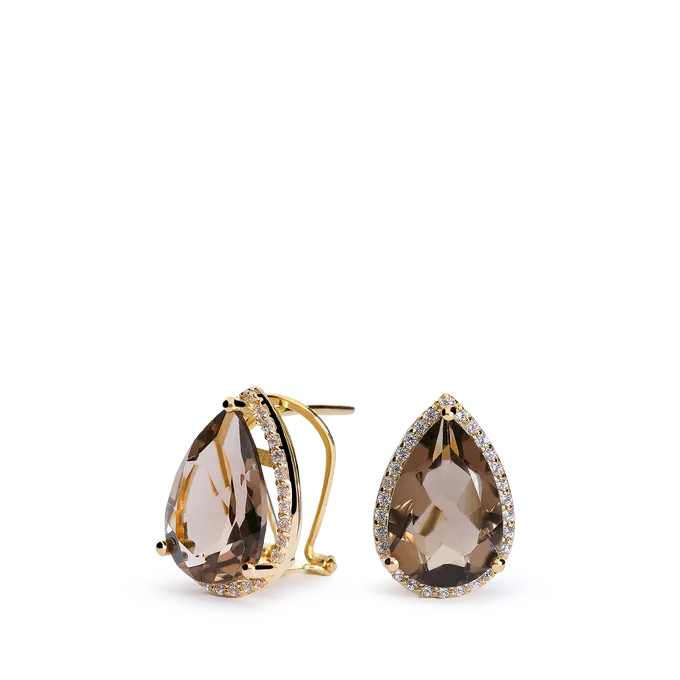 18k gold earrings SULTANAH