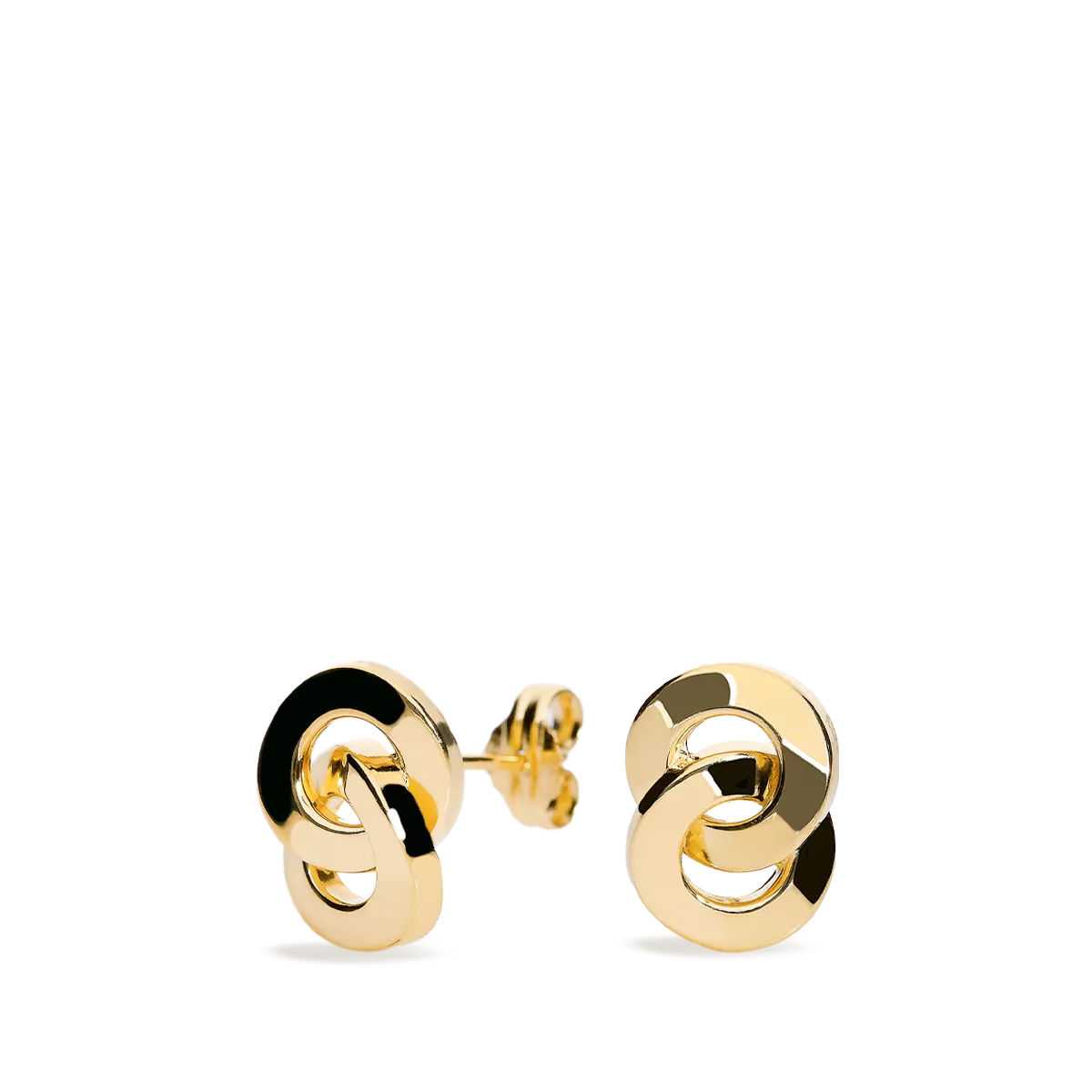 18k gold earrings