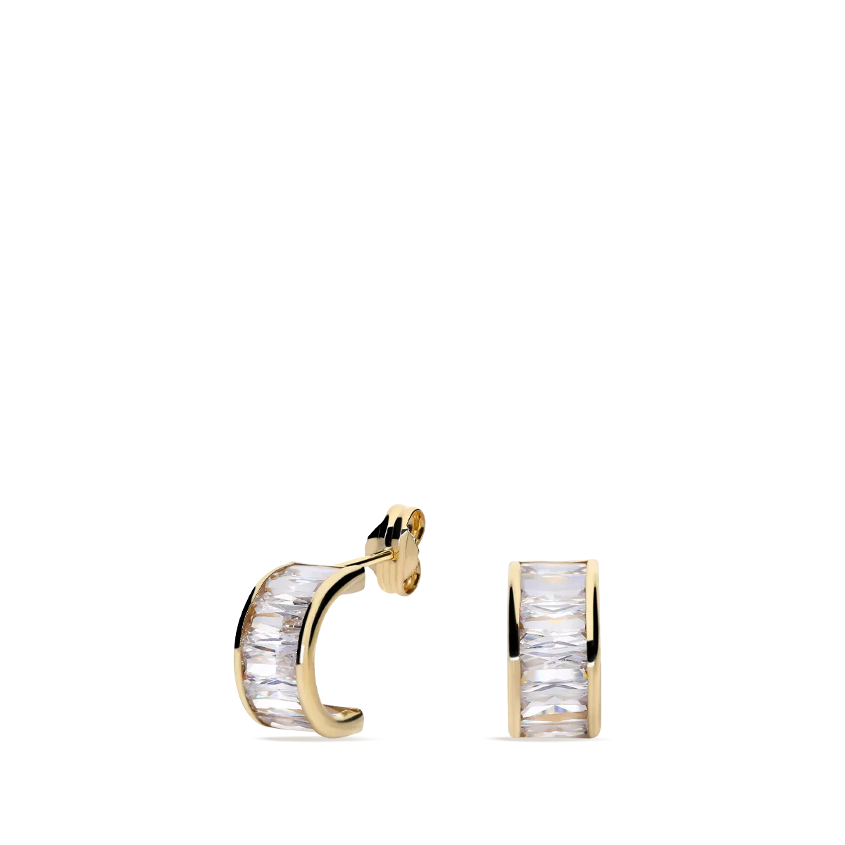 18k gold earrings