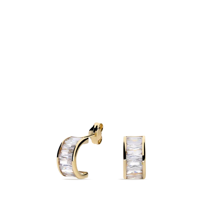 18k gold earrings