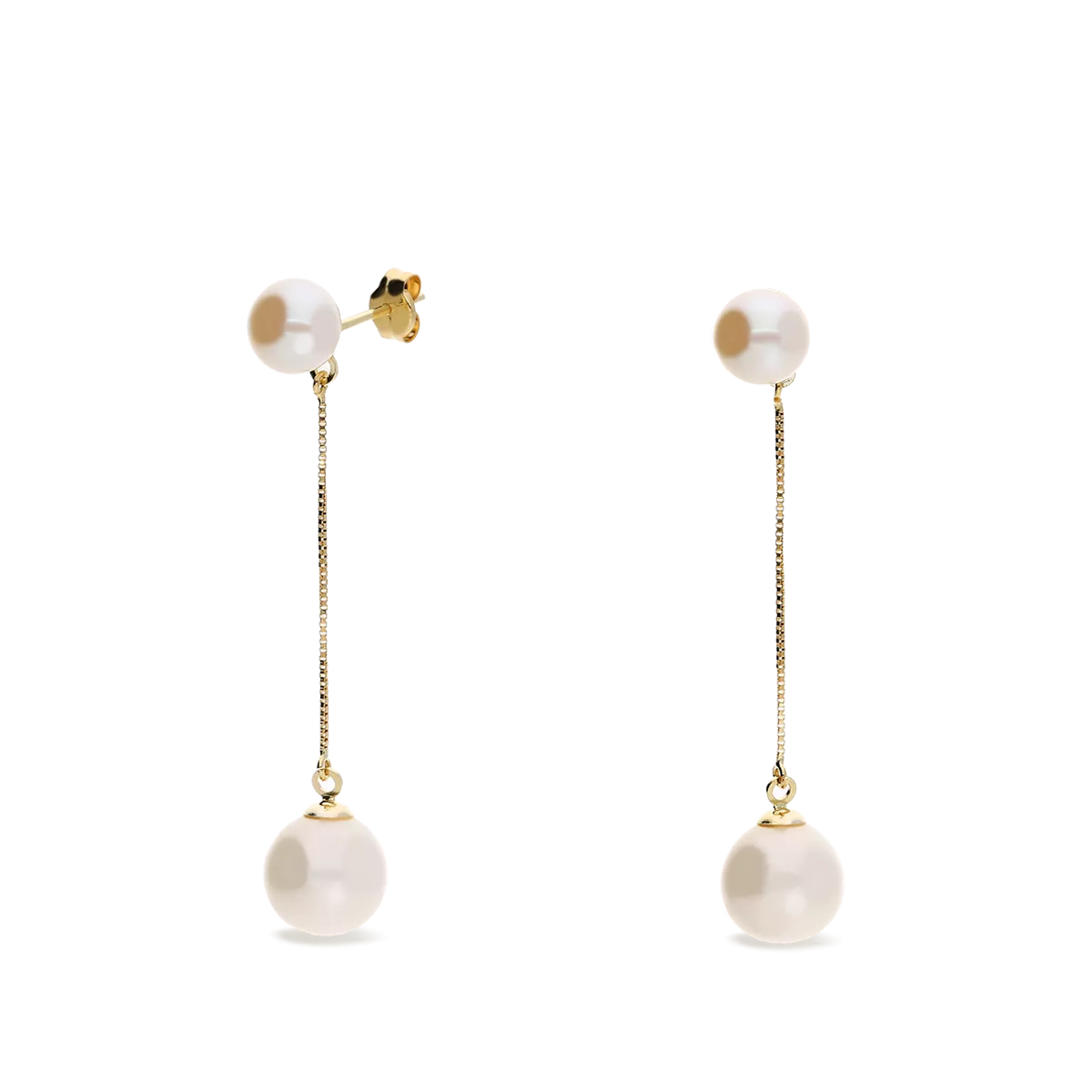 18k gold earrings