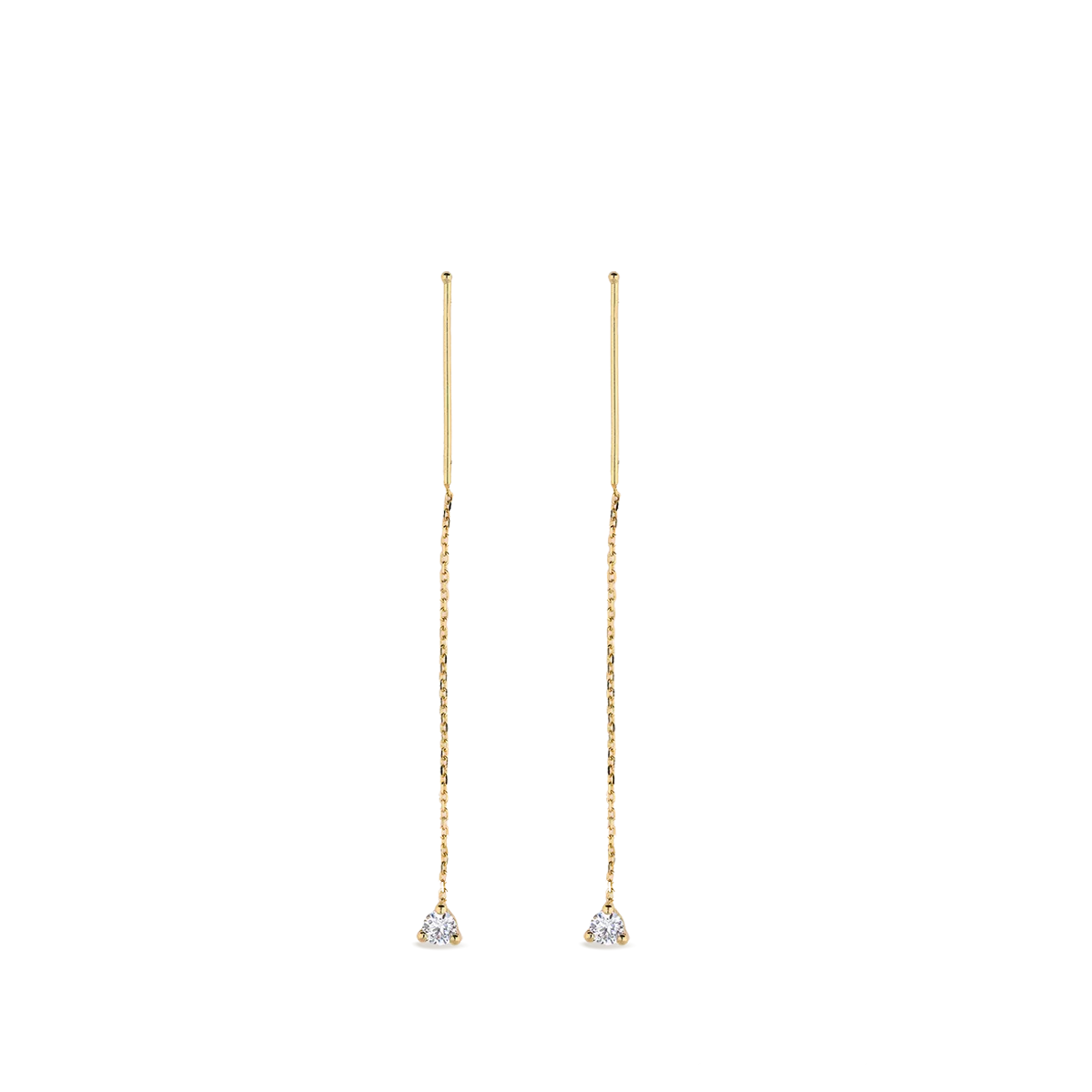 18k gold earrings