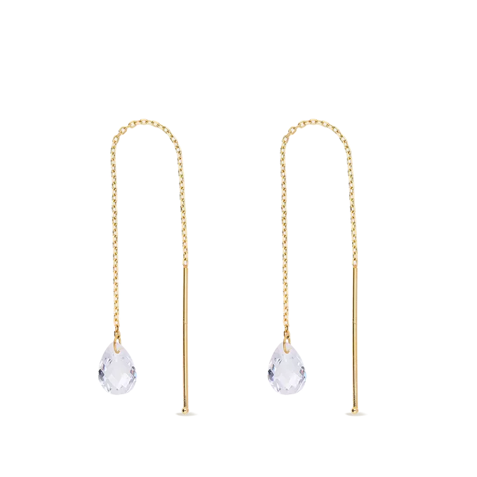 18k gold earrings