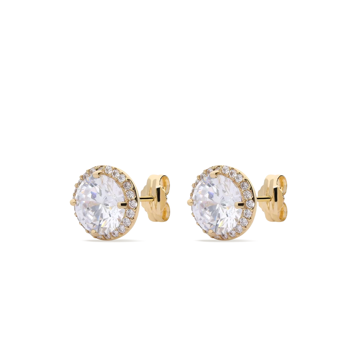 18k gold earrings