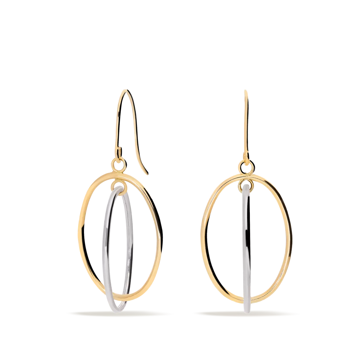 18k gold earrings