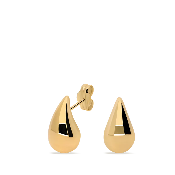 18k gold earrings