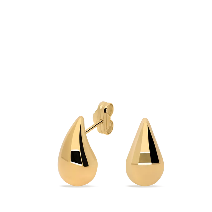 18k gold earrings