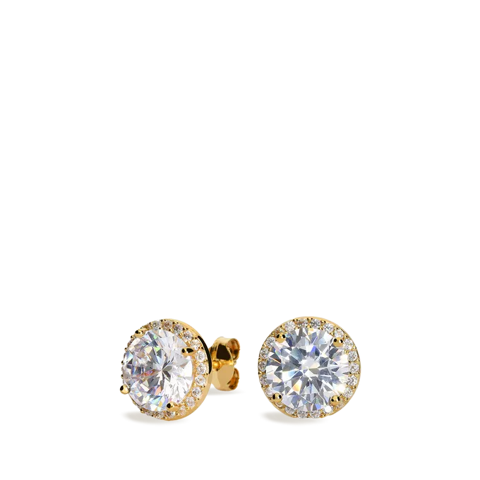 18k gold earrings