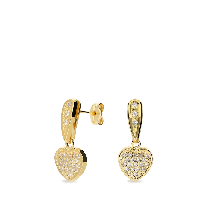 18k gold earrings