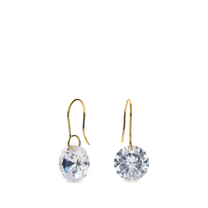 18k gold earrings