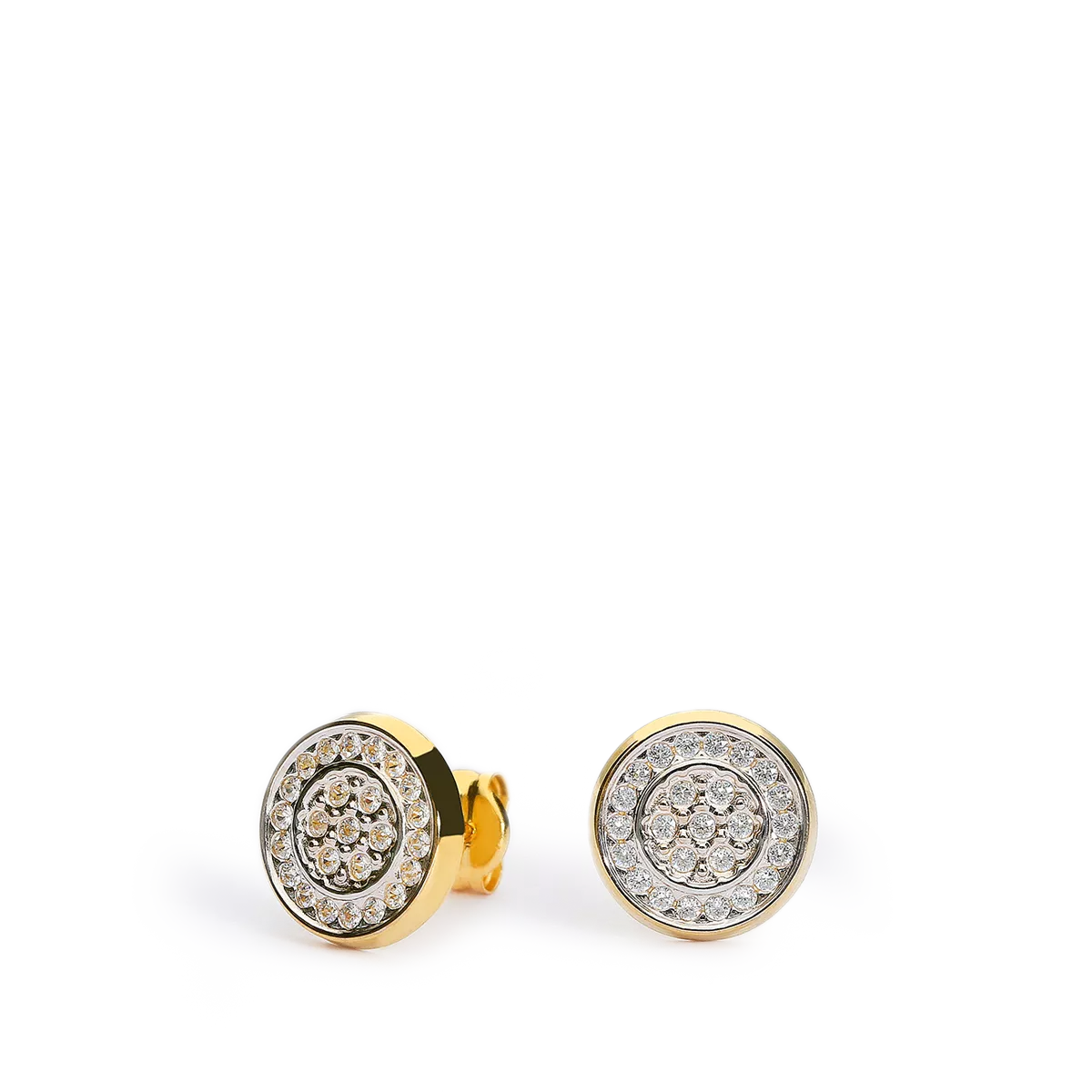 18k gold earrings