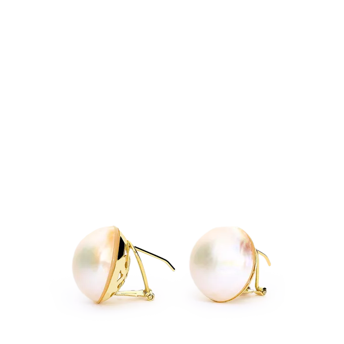 18k gold earrings