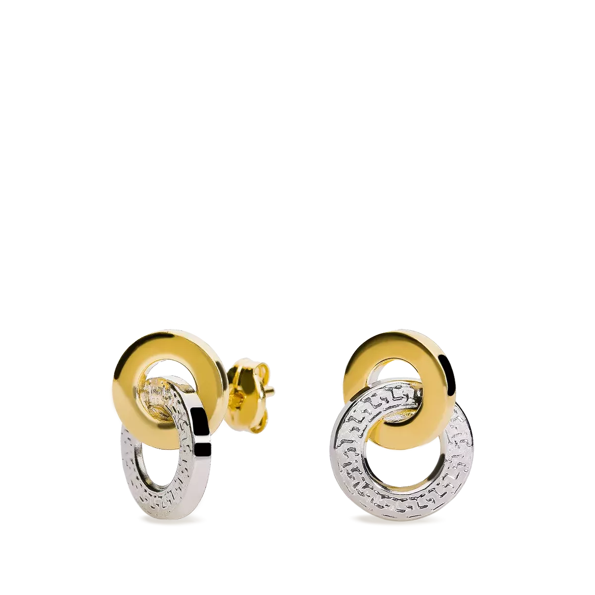 18k gold earrings