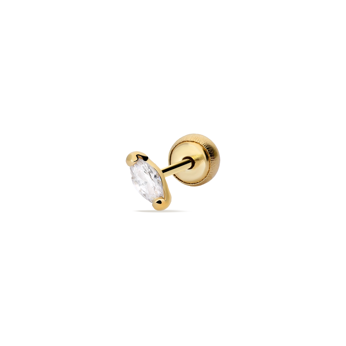 18k gold piercing