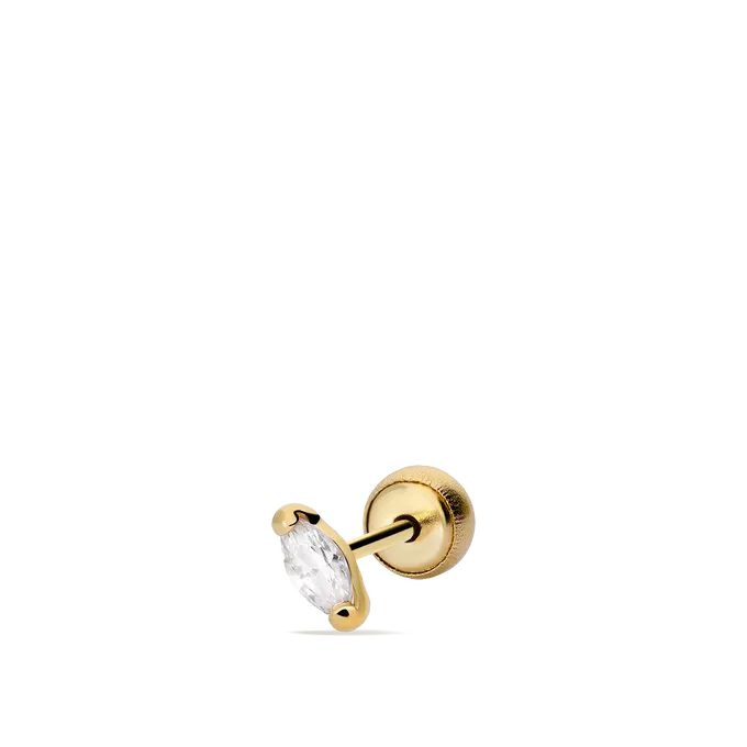 18k gold piercing