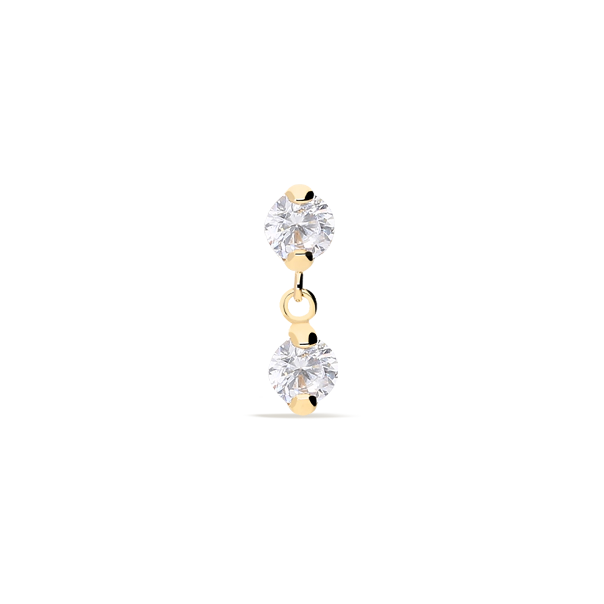 18k gold piercing