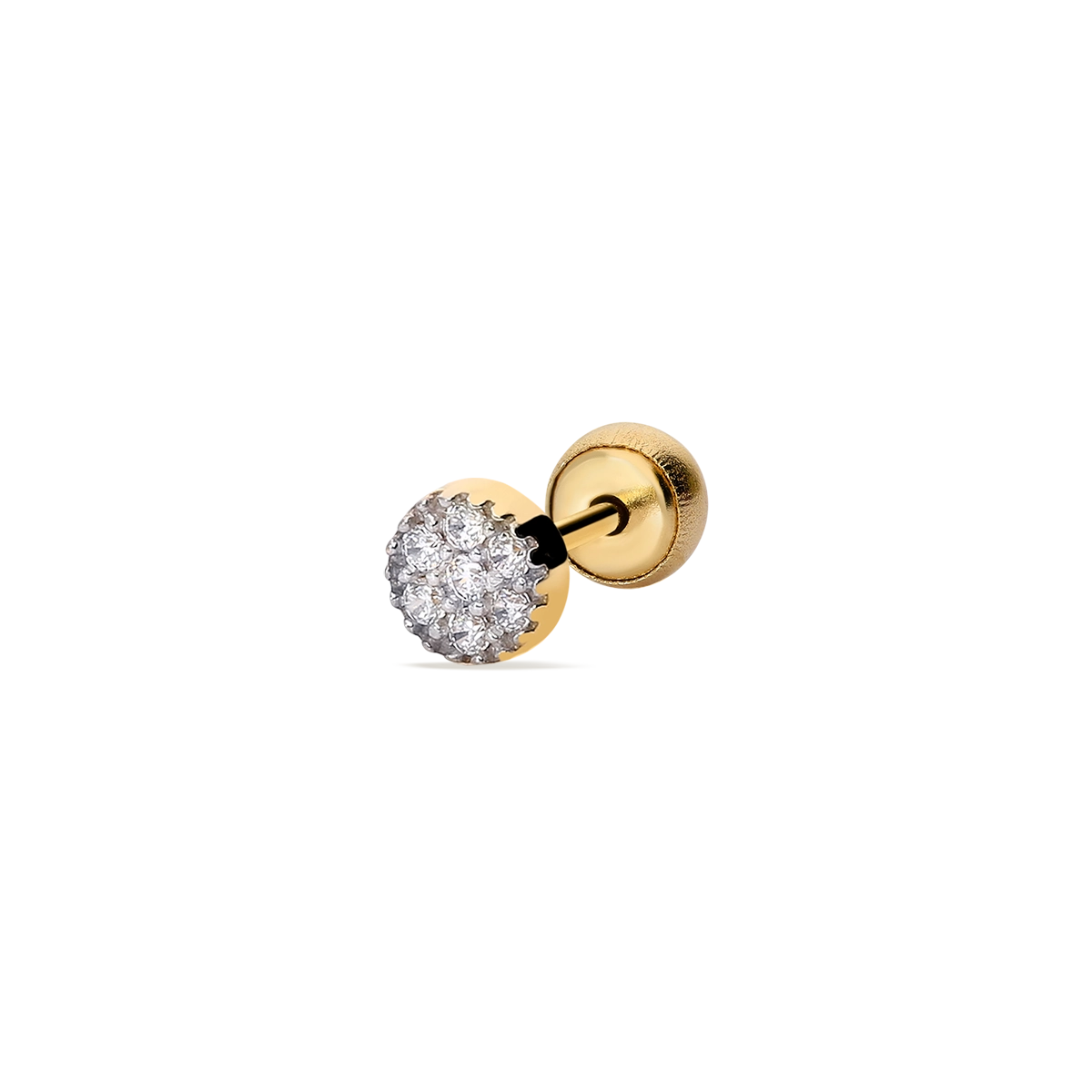 18k gold piercing