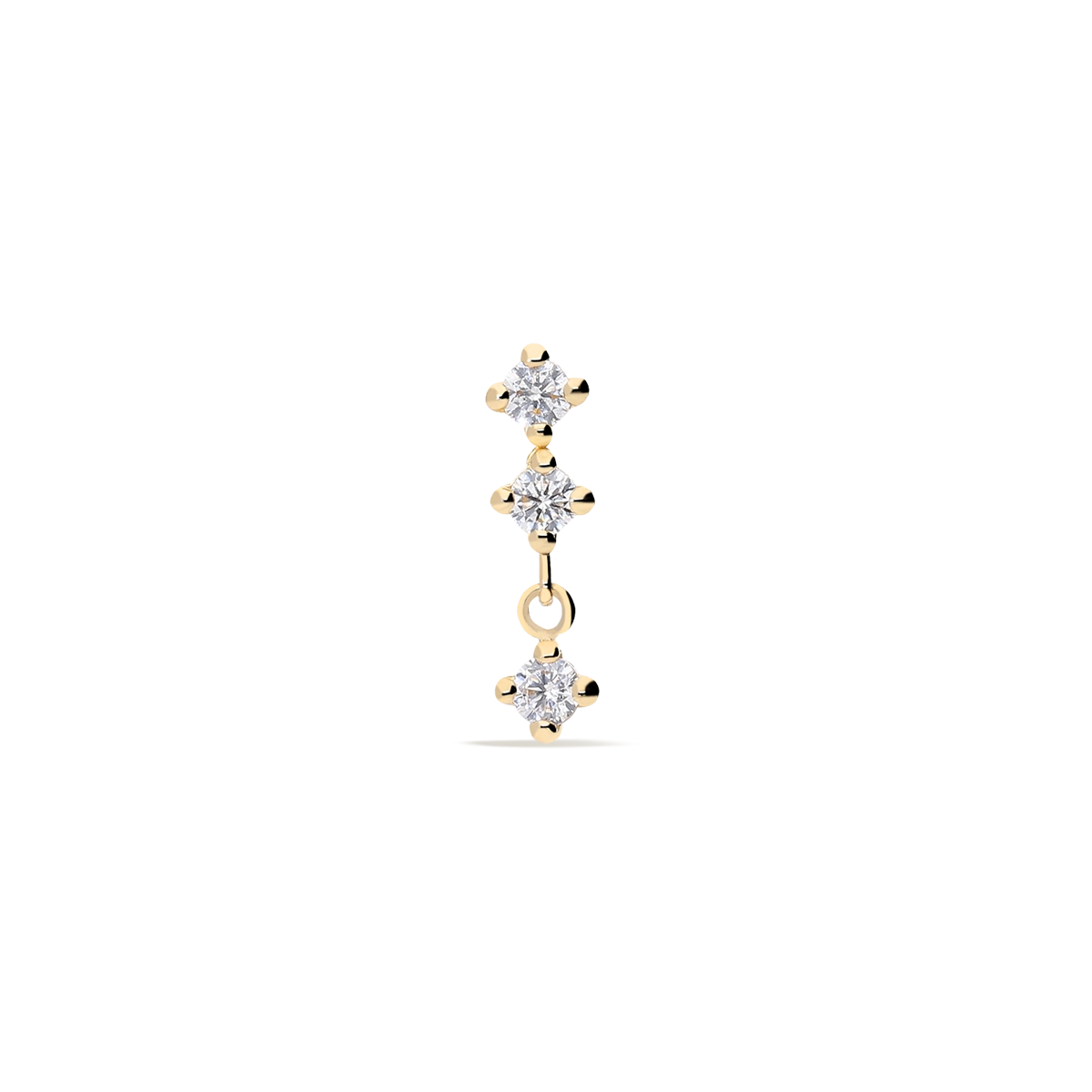 18k gold piercing
